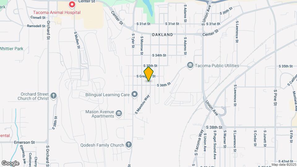 3570 S Gunnison St Map and Location Details