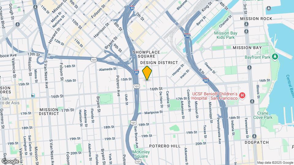 657 Kansas St Map and Location Details