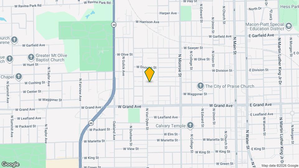 868 W Center St Map and Location Details