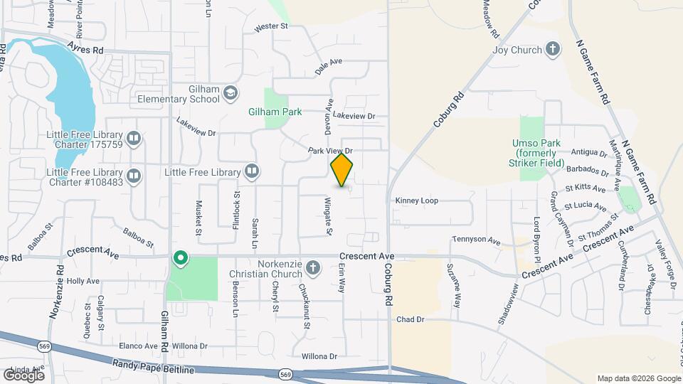 2946 Matt Dr Mapa y Detalles de la Ubicación