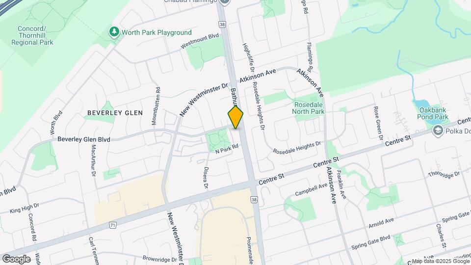 7900 Bathurst St Map and Location Details