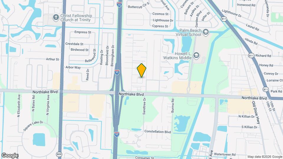 3801 Van Cott Cir Map and Location Details
