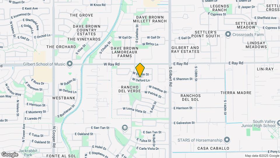 206 W Oxford Ln Map and Location Details