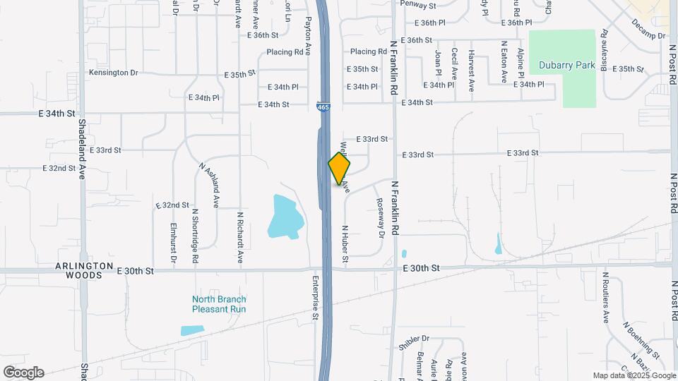 3202 Wellington Ave Map and Location Details