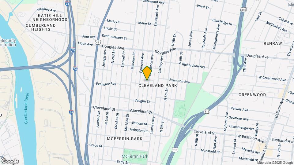 1102 Stainback Ave-Unit -B Map and Location Details