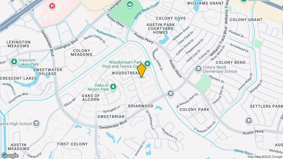 2431 Parkwood Ln Map and Location Details