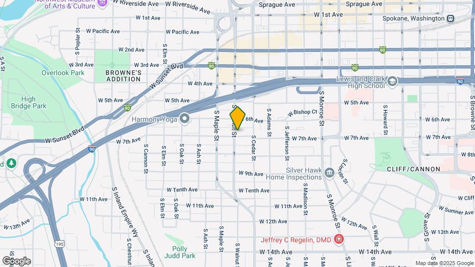 1432 W 7th Ave Mapa y Detalles de la Ubicación