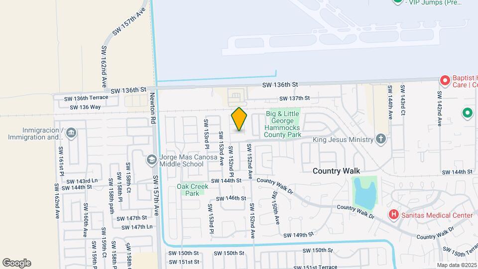15234 SW 140th St Map and Location Details
