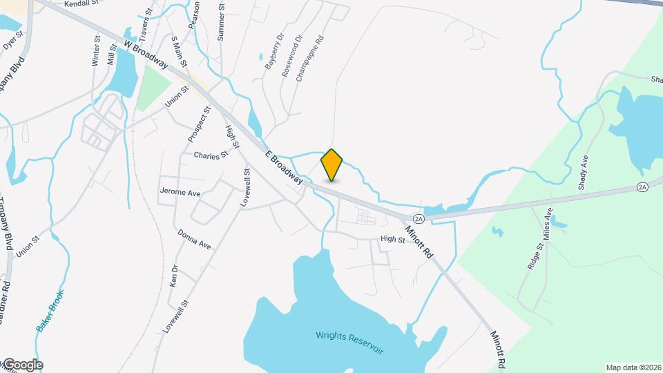 244 E Broadway Mapa y Detalles de la Ubicación