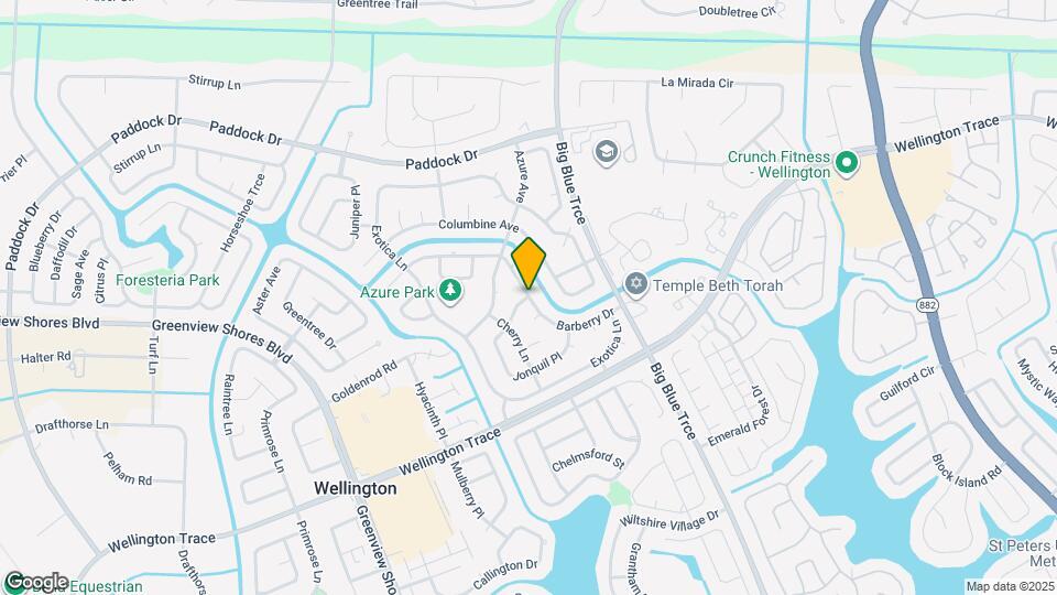 3647 Barberry Dr Map and Location Details