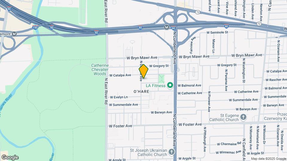 8554 W Rascher Ave Map and Location Details