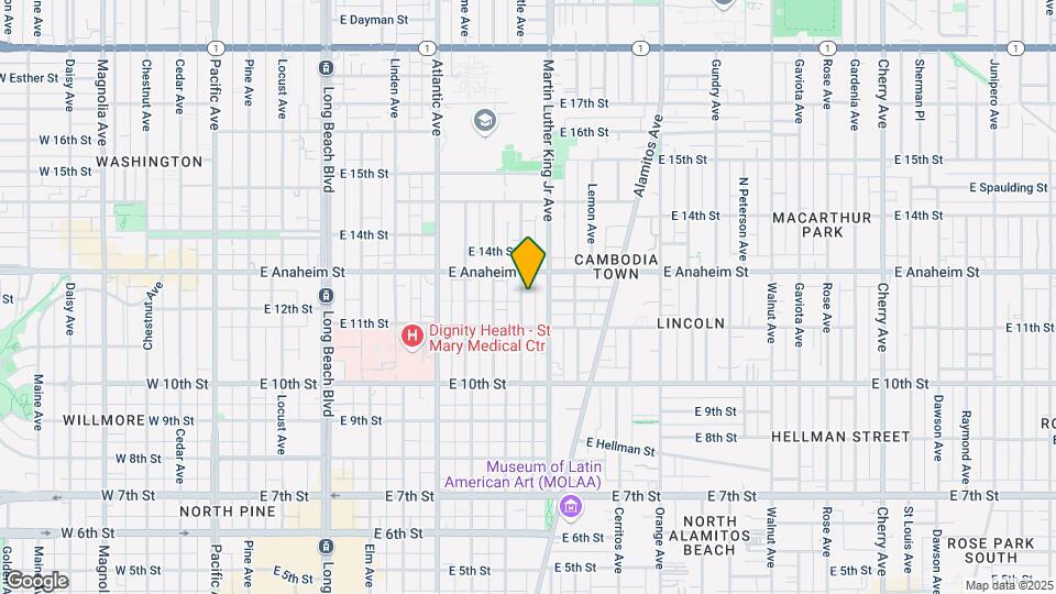1202 Myrtle Ave Map and Location Details