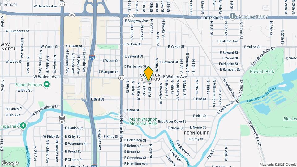 8308 N 12th St Map and Location Details