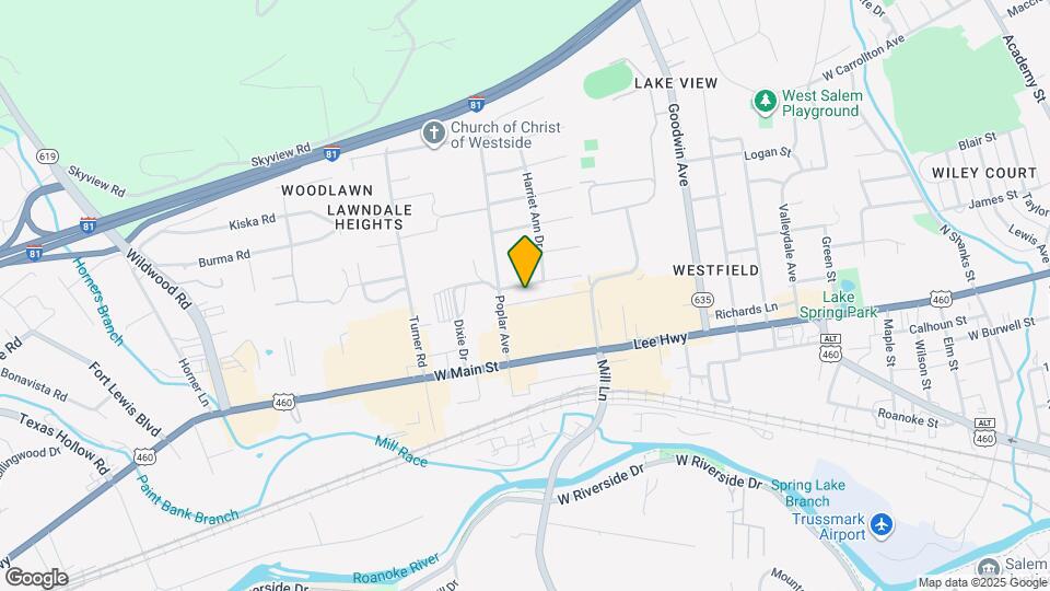 1520 Longview Ave Map and Location Details