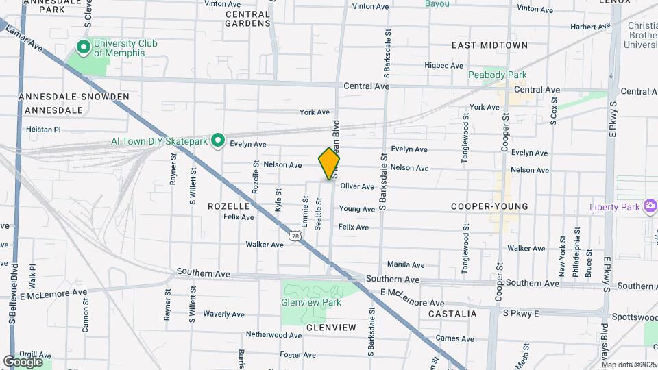 909 S McLean Blvd Map and Location Details
