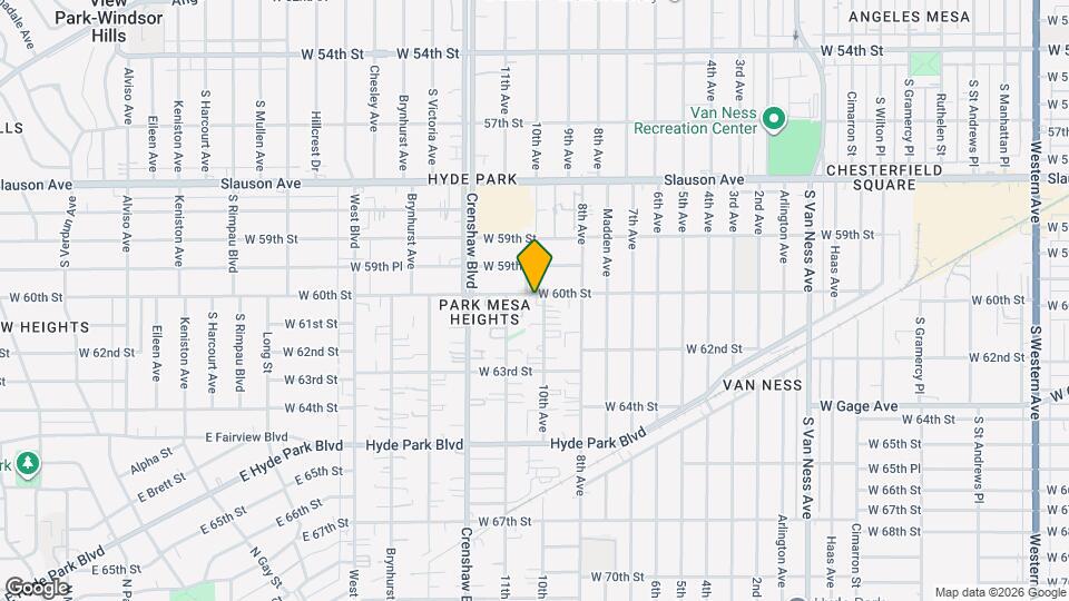 3212 W 60th St Map and Location Details