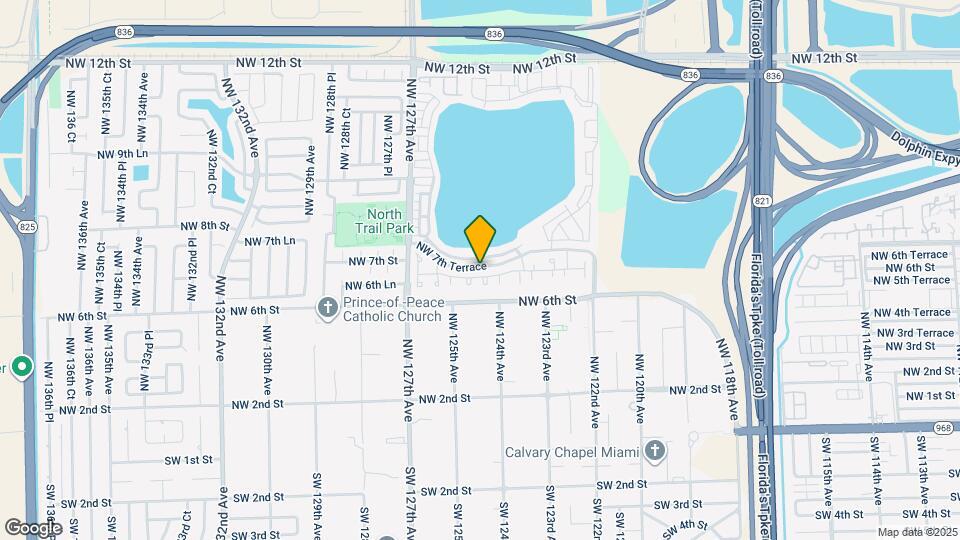12405 NW 7th St Map and Location Details