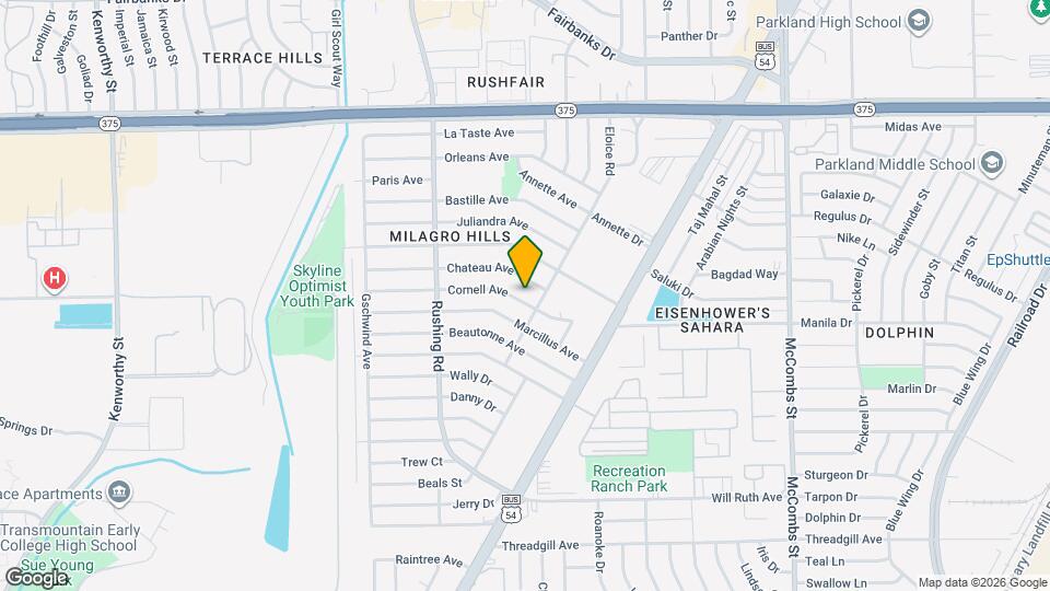 5229 Cornell Ave Map and Location Details