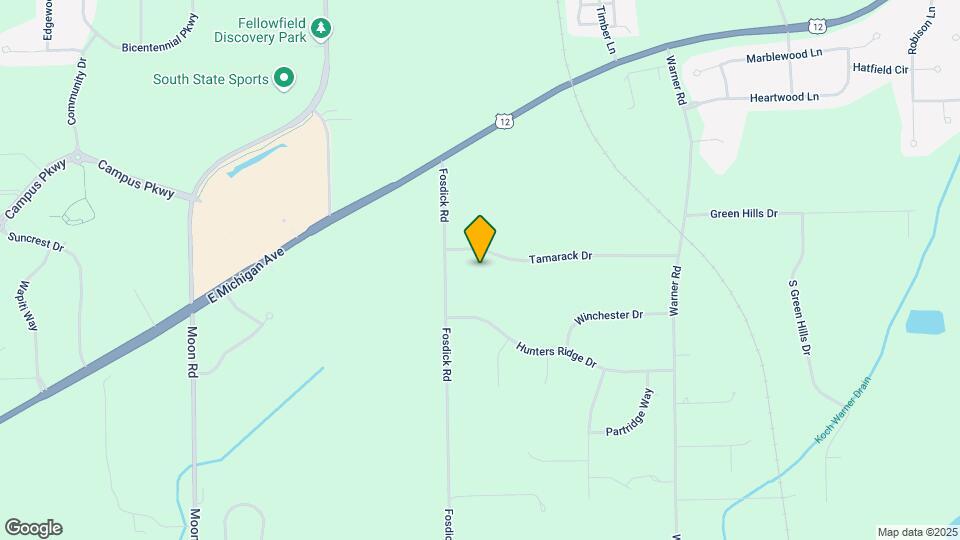 423 Tamarack Dr Map and Location Details