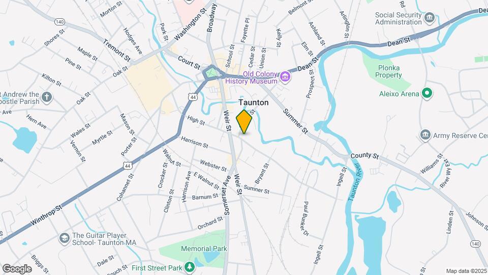 1 Spring St Map and Location Details