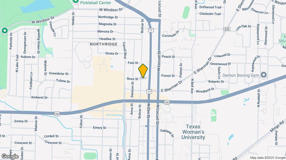 2202 Bolivar St Map and Location Details
