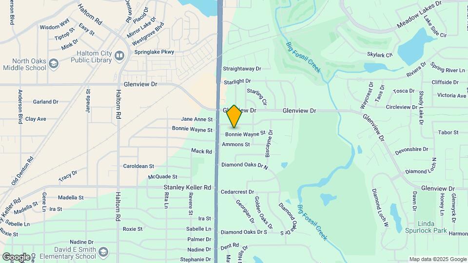 5617 Bonnie Wayne St Map and Location Details