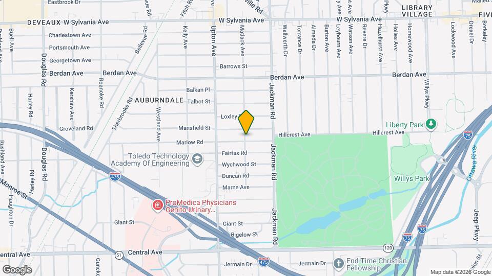 1758 Marlow Rd Map and Location Details