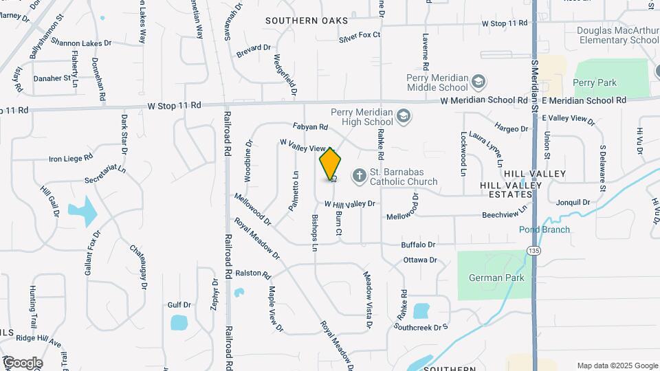 8240 Burn Ct Map and Location Details