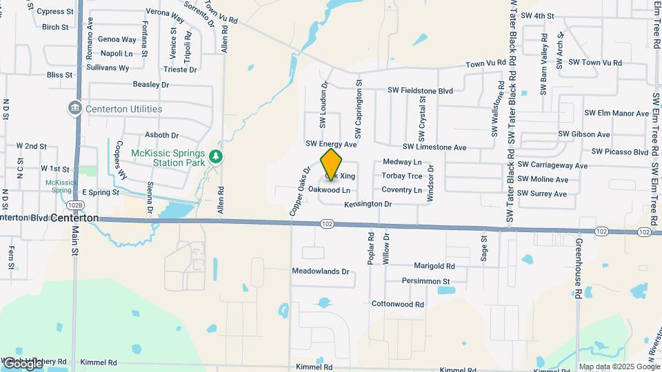 913 Oakwood Ln Map and Location Details