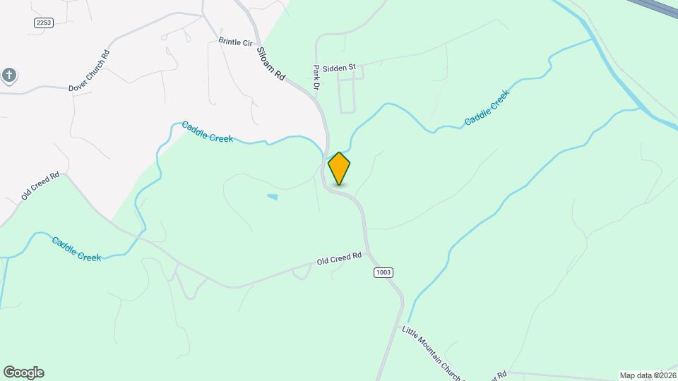 831 Siloam Rd Map and Location Details