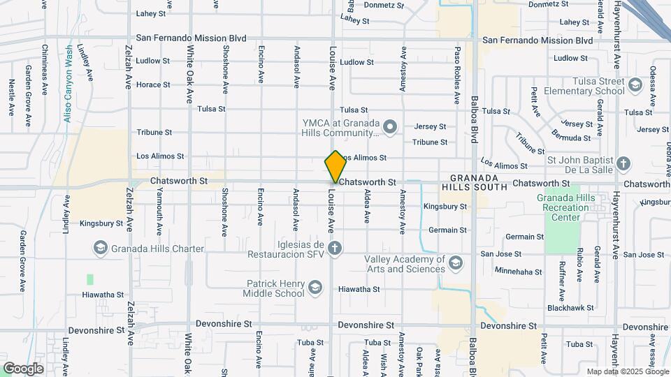10680 Louise Ave Mapa y Detalles de la Ubicación