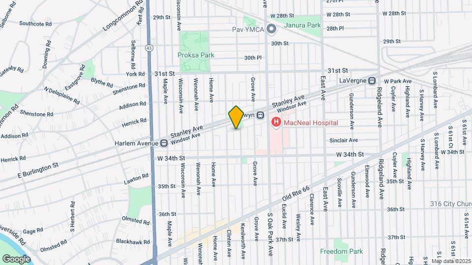 3302 Kenilworth Ave Map and Location Details