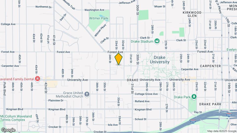 1247 33rd St Map and Location Details