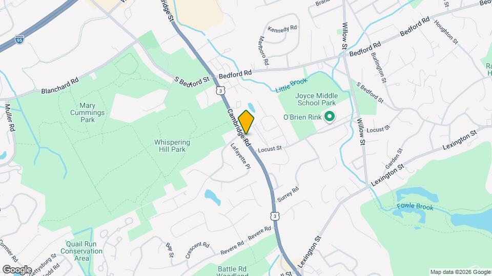 72 Cambridge Rd Map and Location Details