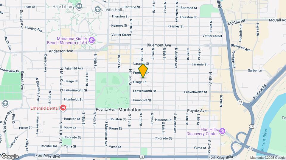 402-b N 10th St Map and Location Details