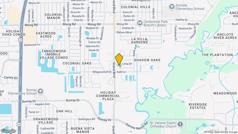 3029 Corona Dr Map and Location Details