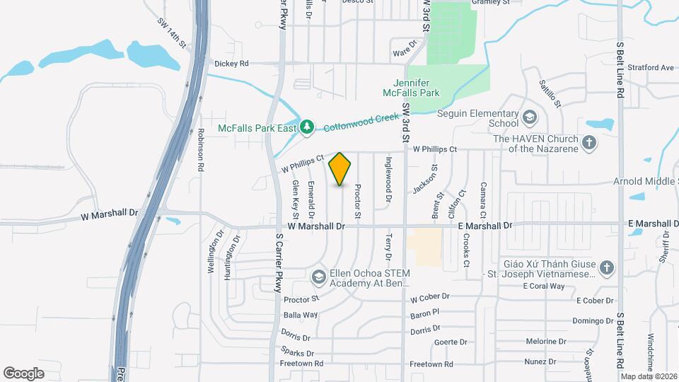 1706 Dorothy Dr Map and Location Details