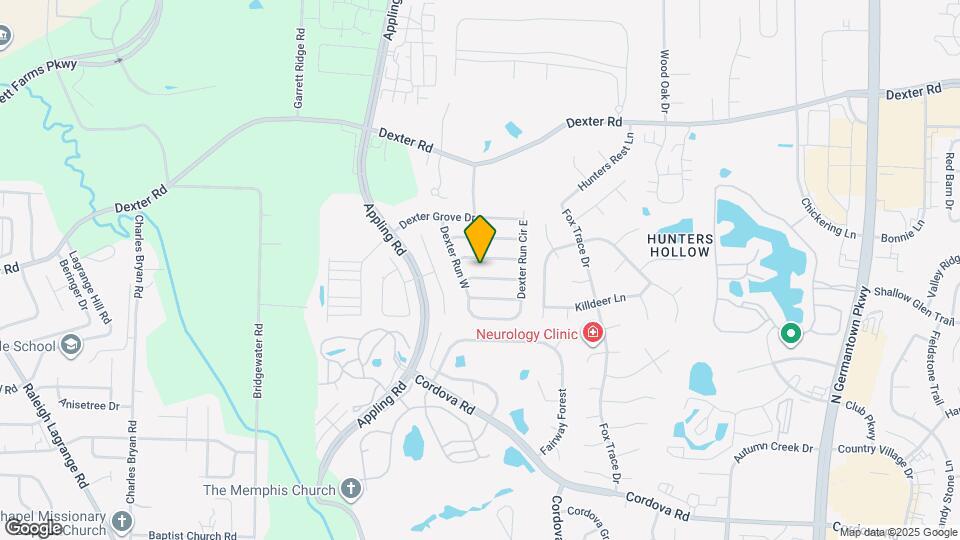 7598 Dexter Manor Dr Map and Location Details