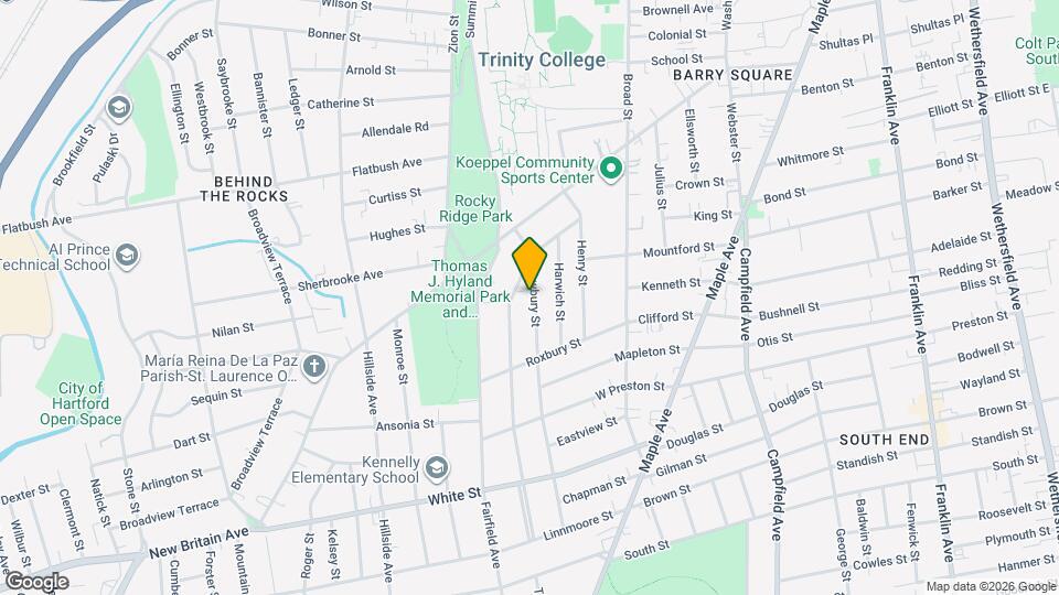 61 Newbury St Map and Location Details