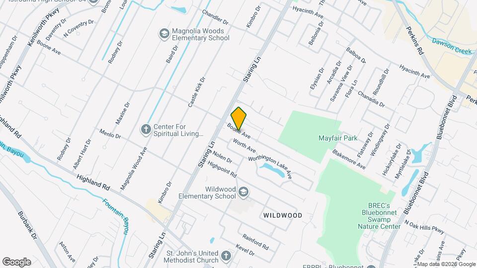 8952 Boone Ave Mapa y Detalles de la Ubicación