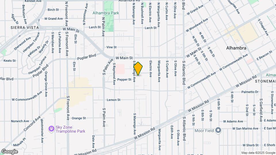 124-130 S Marengo Ave Map and Location Details