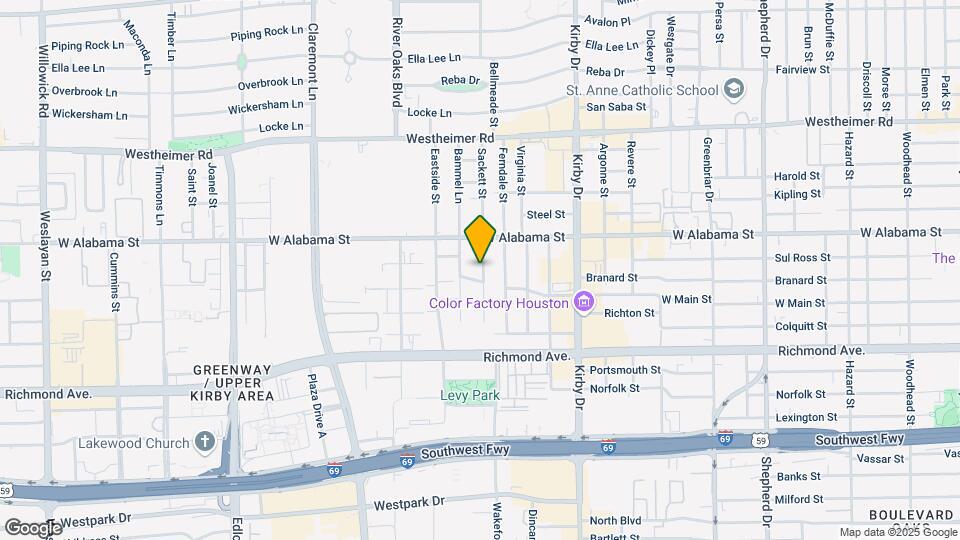 3118 Sackett St Map and Location Details