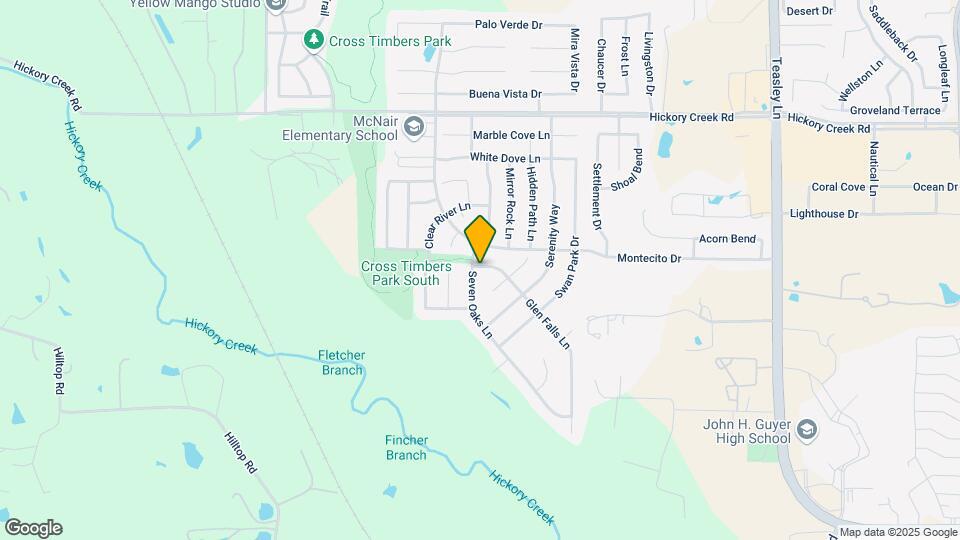 8401 Seven Oaks Ln Map and Location Details