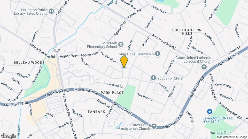 1179 Tatesbrook Dr Map and Location Details