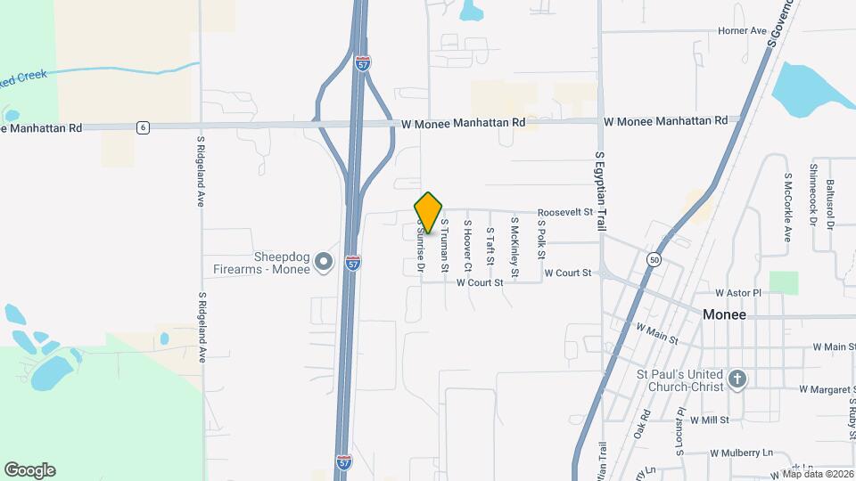 25729 Sunrise Dr Map and Location Details