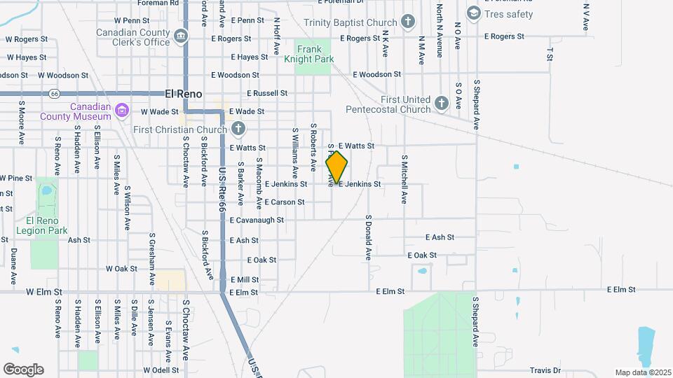 711 S Foster Ave Mapa y Detalles de la Ubicación
