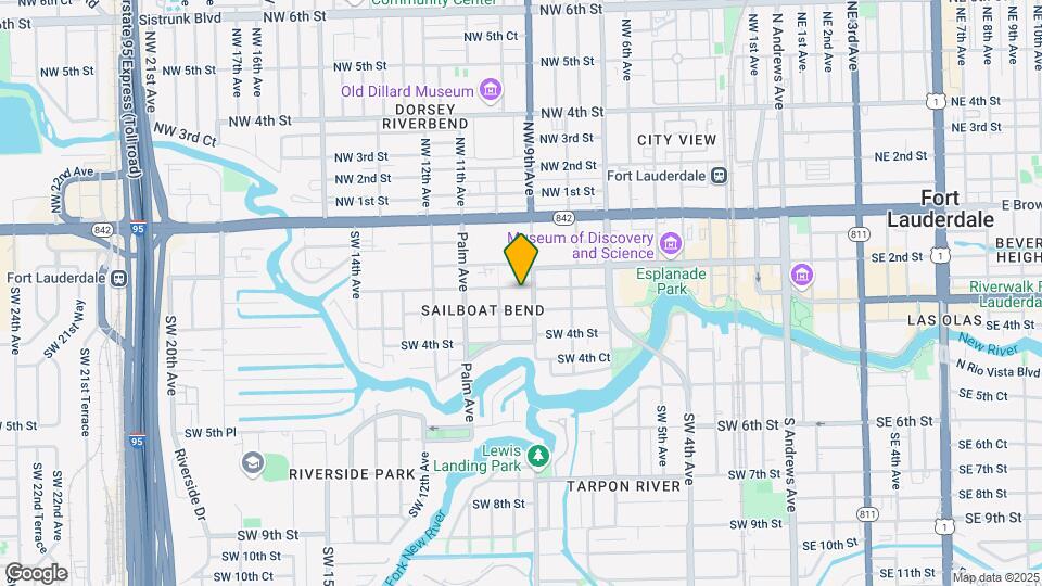 908 SW 2nd Ct Map and Location Details