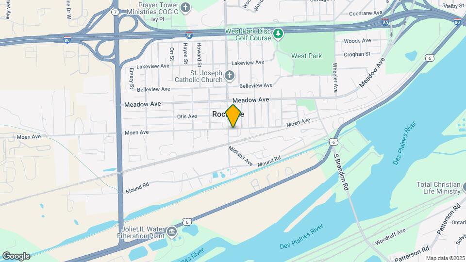 512 Moen Ave Map and Location Details