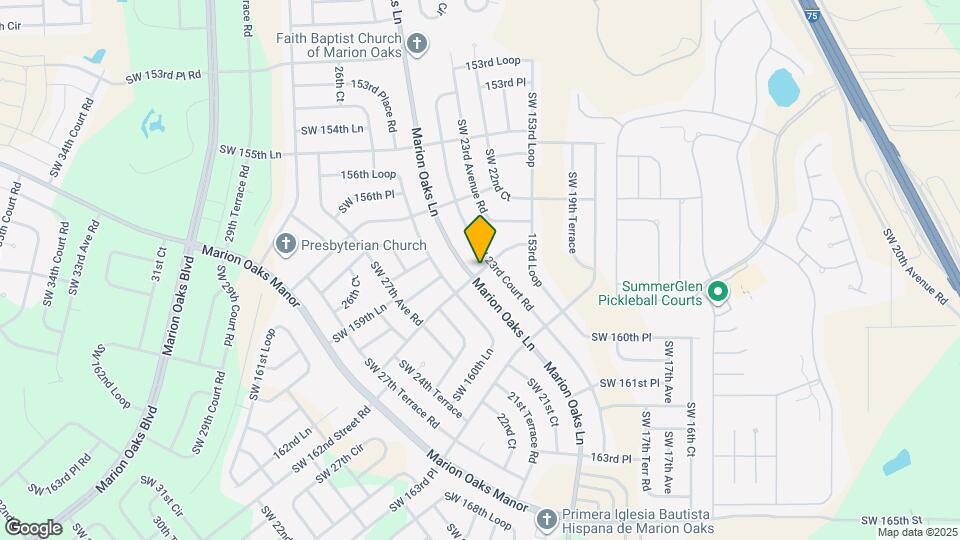 2273 SW 158th St Rd Mapa y Detalles de la Ubicación