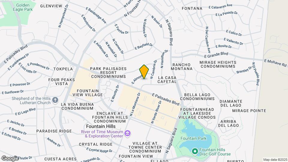 16734 E La Montana Dr-Unit -108 Mapa y Detalles de la Ubicación
